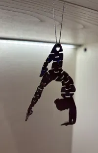 Porte-clés flexi gymnaste — photo 3