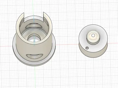 Pond pump, spare part, piston