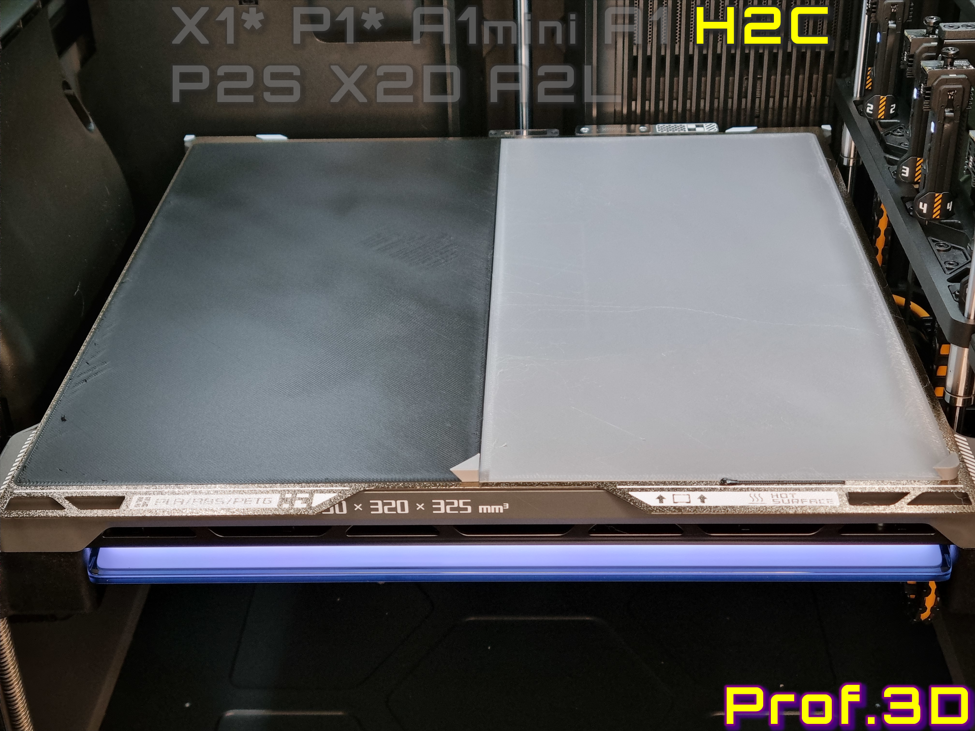 H2C First Layer Adhesion Test ⧸ Bed Cleaning