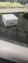Enlarge back cover hole 0.2mm layer, 2 walls, 15% infill