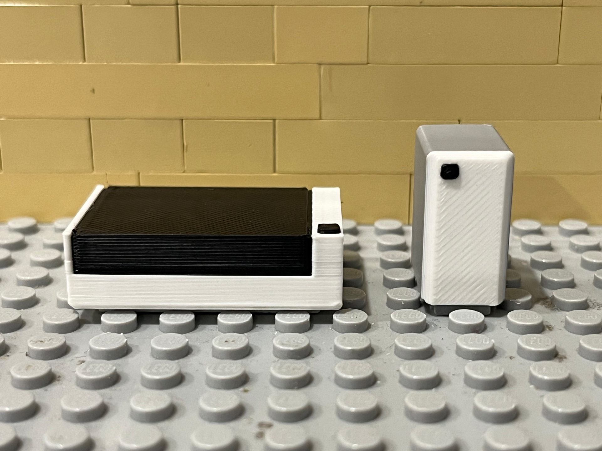 Brick Bambu Lab R1 Laser Engraver with E1 Purifier 3D model