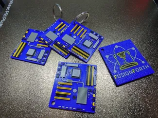 Motherboard Keyring