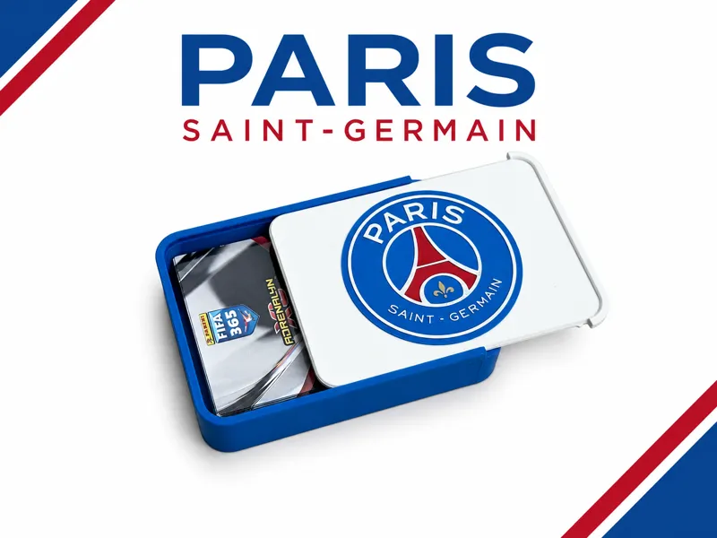 Paris Saint-Germain Sticker & Card Collector Box