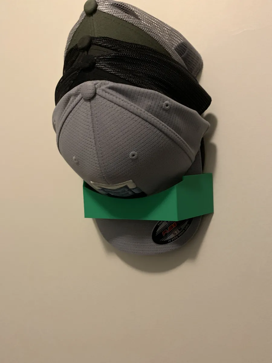 Multi Hat Wall Rack - Free 3D Print Model - MakerWorld