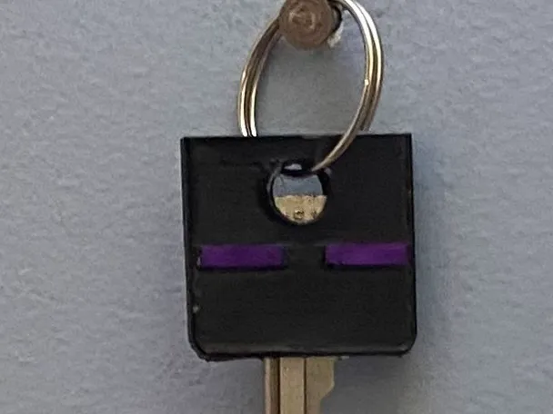 key cover Mincraft Enderman