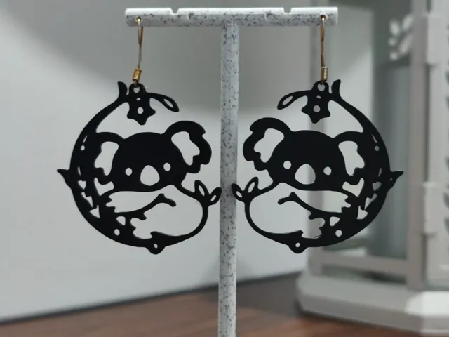 Aretes Abrazo de Eucalipto