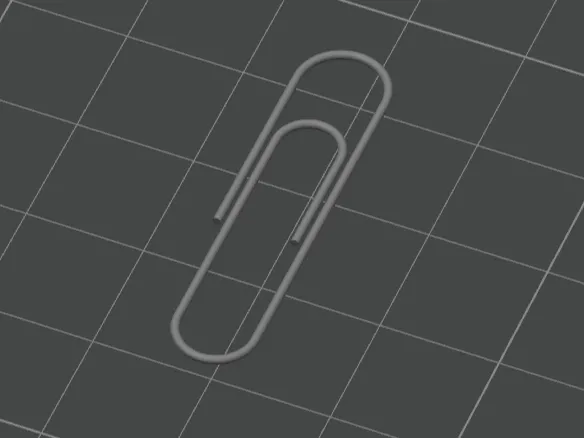 Paper clip, fast print