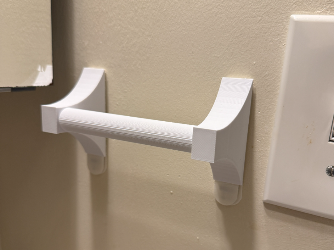 Bathroom Hand Towel Rack - Command Strip