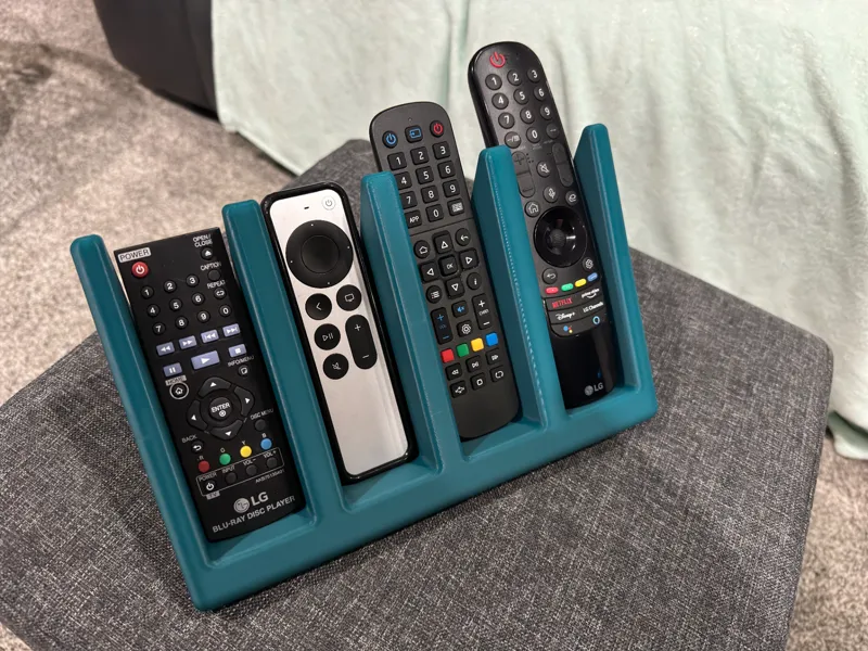 TV Remote Stand/Holder-4 Slots(45mm Width)