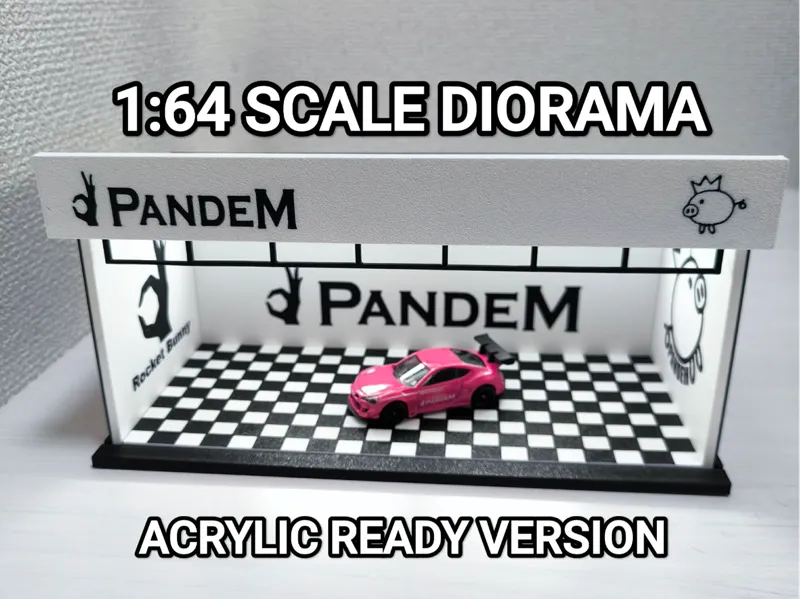 1:64 Scale Pandem Diorama