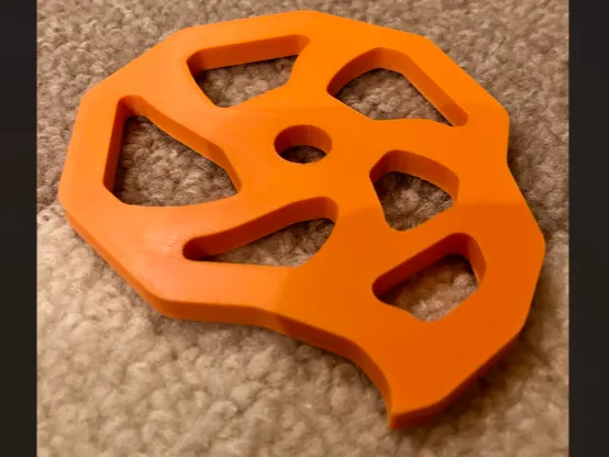 Skeleton Asym Combat Robot Spinner (5")