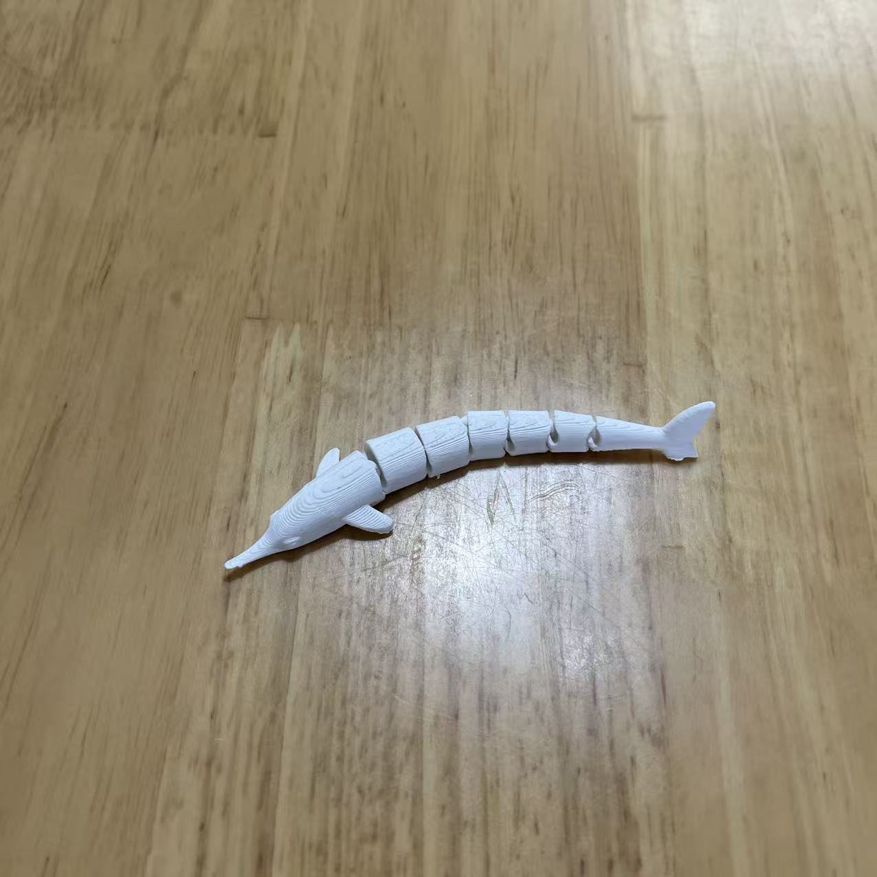 Miniatura 1 do modelo 3D 旗鱼-可活动关节的动物-可动动物儿童解压动物玩具