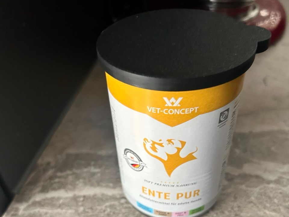Dosendeckel für VET Konzept Hundefutter dose