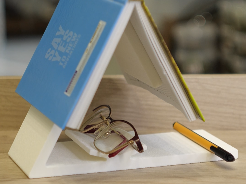 Designer Book Stand 3D model