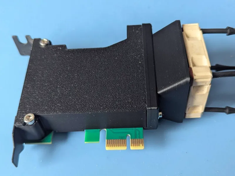 PCIe Google Coral Dual TPU cooler