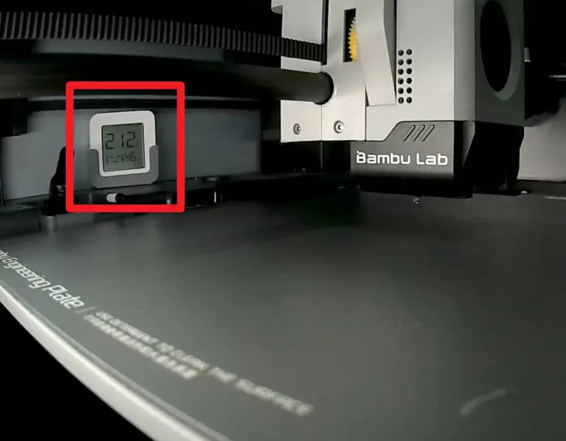 小米米家温湿度计支架 拓竹X1 P1 mijia thermometer bambuX1