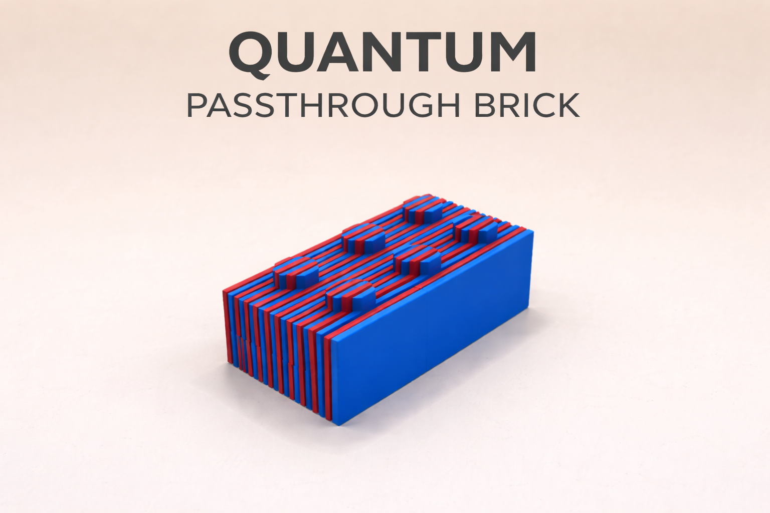 Miniatura 3 do modelo 3D Quantum Passthrough Brick