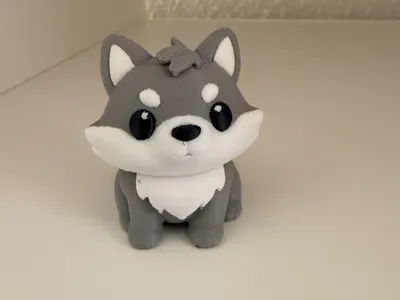 Little Wolf Multicolor and Single Color