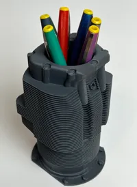 Pot à crayons cylindre de moteur Lycoming IO-540 — photo 2