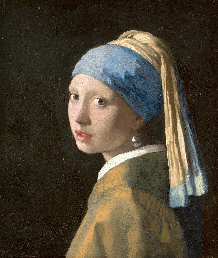 Girl with a Pearl Earring by Johannes Vermeer view 3
