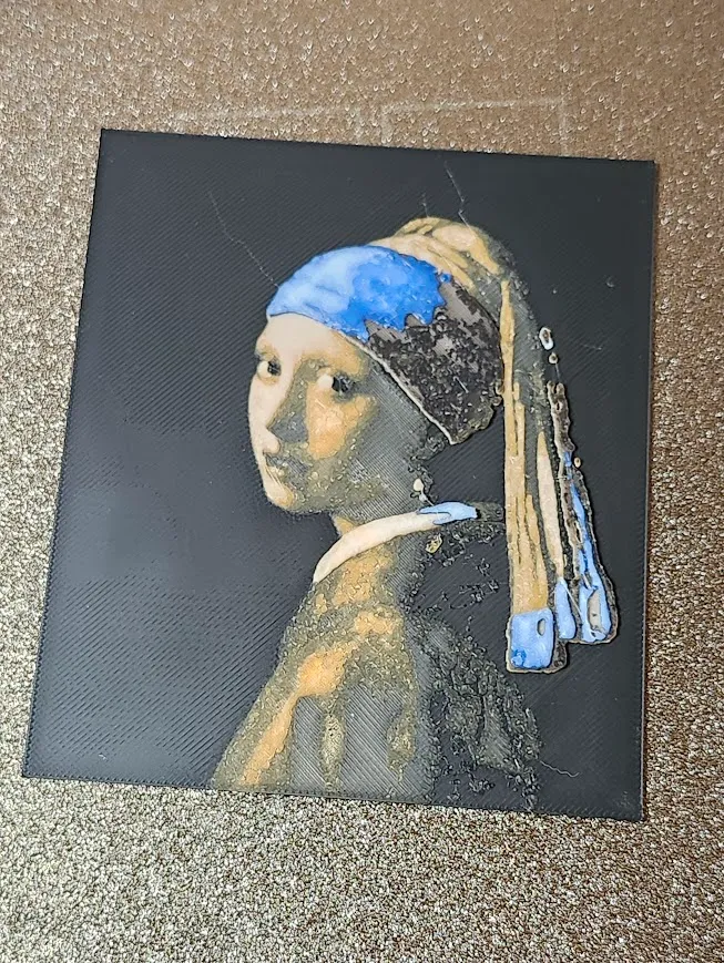 Girl with a Pearl Earring by Johannes Vermeer view 2