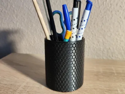 Starship heat shield Pencil holder
