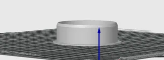 Outlet for 2x3 Downspout