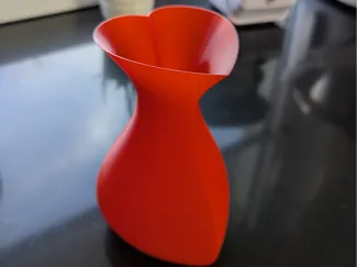 Herz Vase / Vasemode / 0.2 mm / Wasserdicht