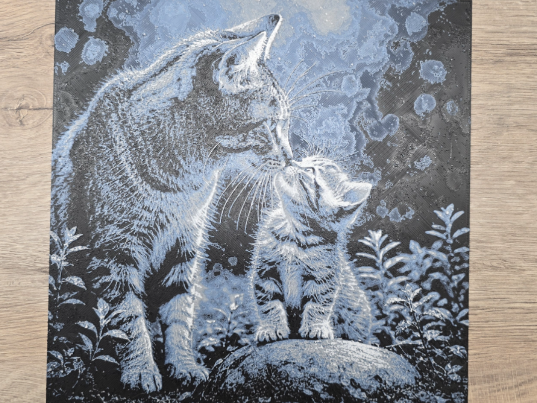 2 Katzen - Hueforge