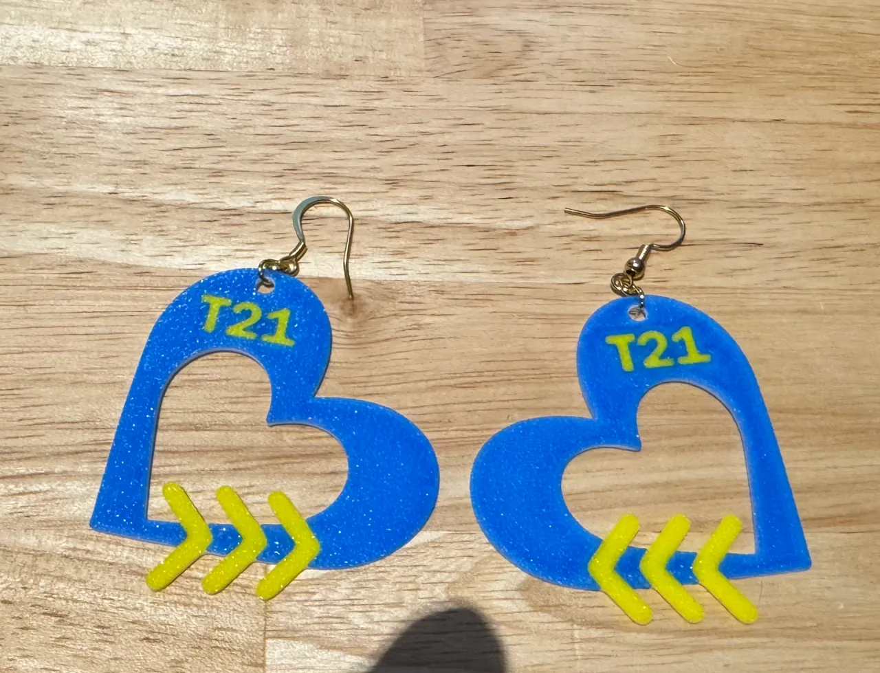 The Lucky Few World Down Syndrome Day Earrings view 3