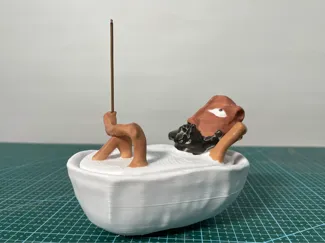 泡澡小人(线香架)香薰