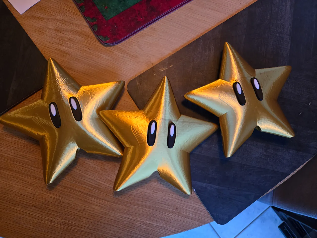 Super Mario Star - Christmas / Holiday Tree Topper view 4
