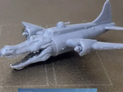 Crocodile bombardier