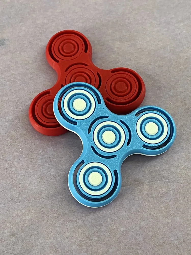 Fun Simple Spinner Fidget - Free 3D Print Model - MakerWorld