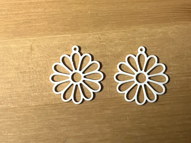 flower earrings