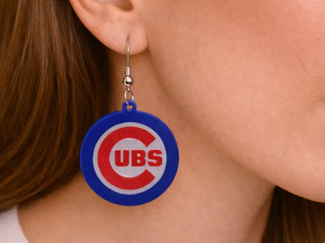 Chicago Cubs Earrings