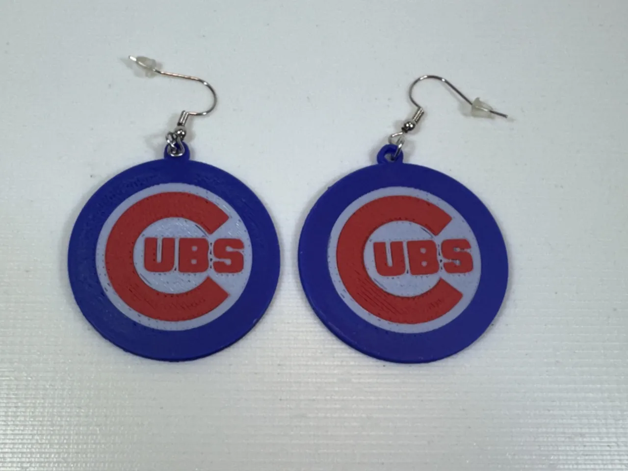 Chicago Cubs Earrings view 2