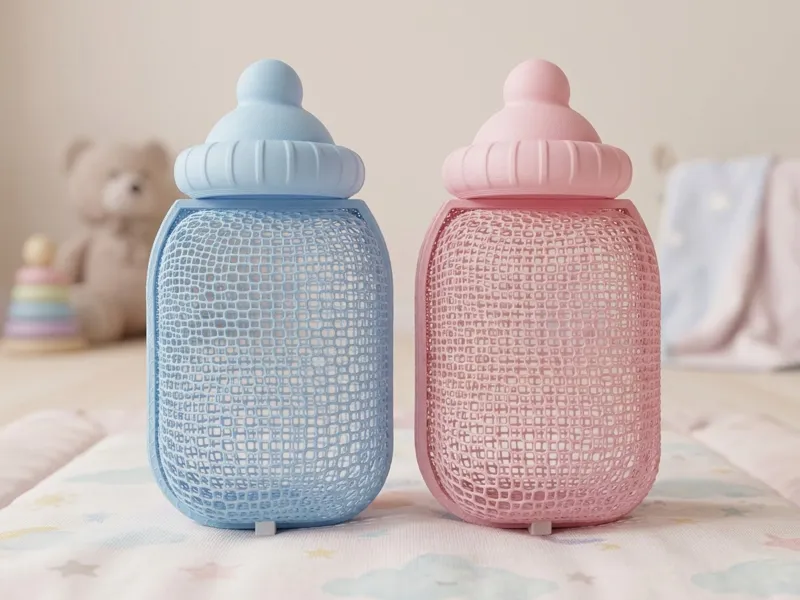Thermoformed Baby Bottle | Baby Shower Edition