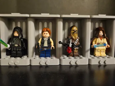 Modular Star Wars Minifigure Display Stand
