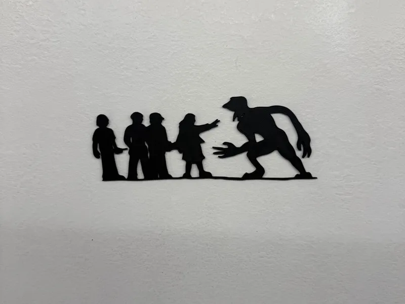 stranger things - wall art