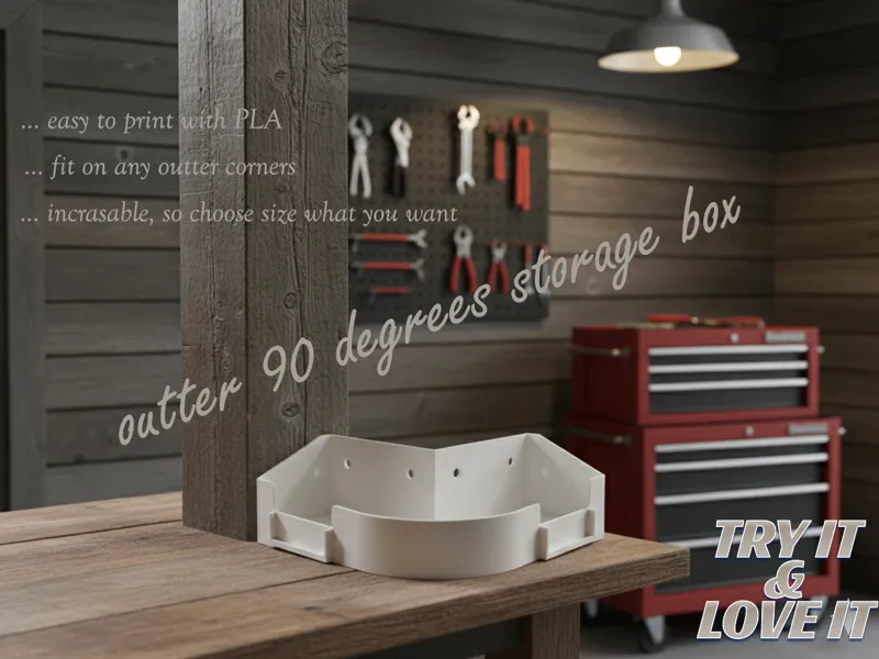 Storage box 90 degrees