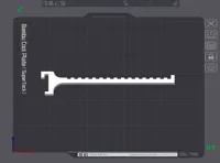 1 Sostegno portachiavi con scanalature