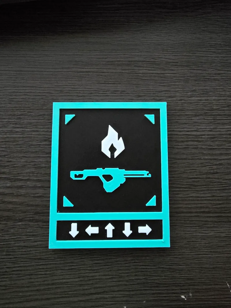 Magnetic Helldivers 2 Flamethrower Plaque