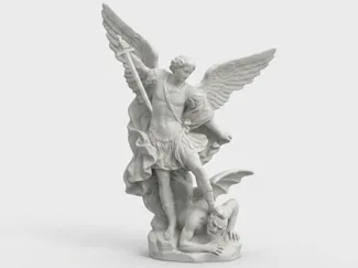 Saint Michael Statuette