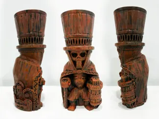 Hatbox Ghost Inspired Tiki Mug