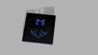 0.2mm layer, 2 walls, 15% infill Ravennclaw Tiles