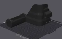 Right Side: 0.25mm layer, 3 walls, 5% infill w/supports