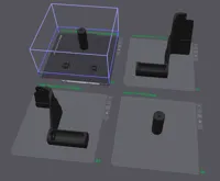 Left & Right V2 Spools: For Bearings (14mm OD, 7mm ID)
