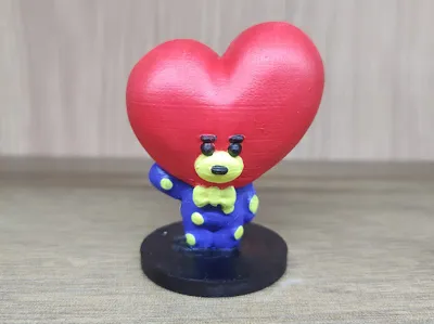 BT21 Tata Figure with Display Base
