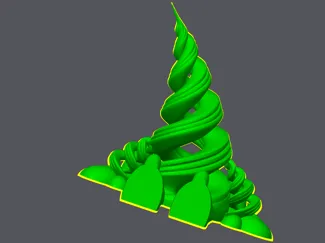flex Christmas tree